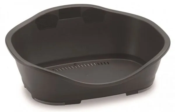 Pvc ležaljka za kućne ljubimce 80.5x55x32cm tamno siva