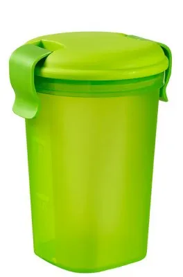 PVC šolja sa pokl. Lunch&Go 0.6l zelena Curver