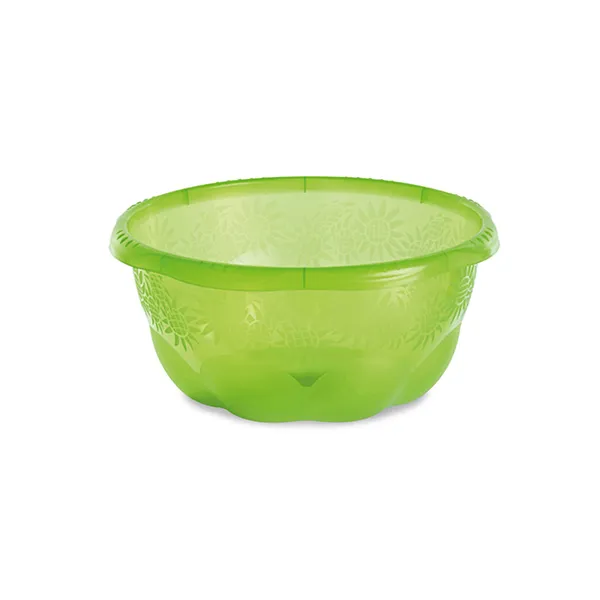 Pvc posuda okrugla Fiorella fi 30x13cm zelena Stefanplast