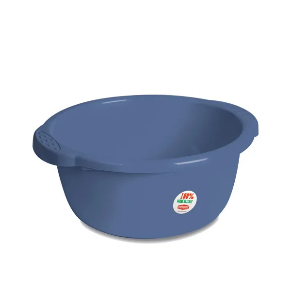 Pvc posuda okrugla Linea Primavera fi 40x18cm 14l plava Stefanplast