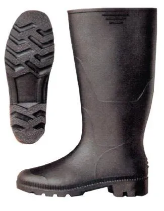 PVC radne cizme crne vel. 44