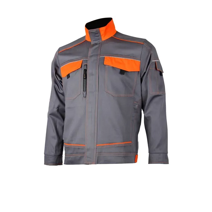 Radna jakna GREENLAND vel. L 260g/m2 siva/narandžasta Lacuna