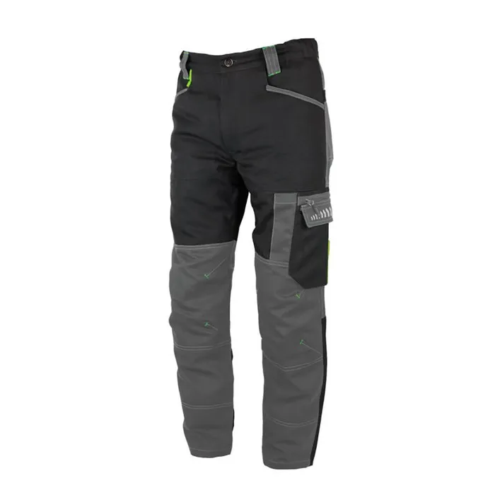 Radne pantalone BERGEN FLEX vel. 48 250g/m2 sive/crne Lacuna