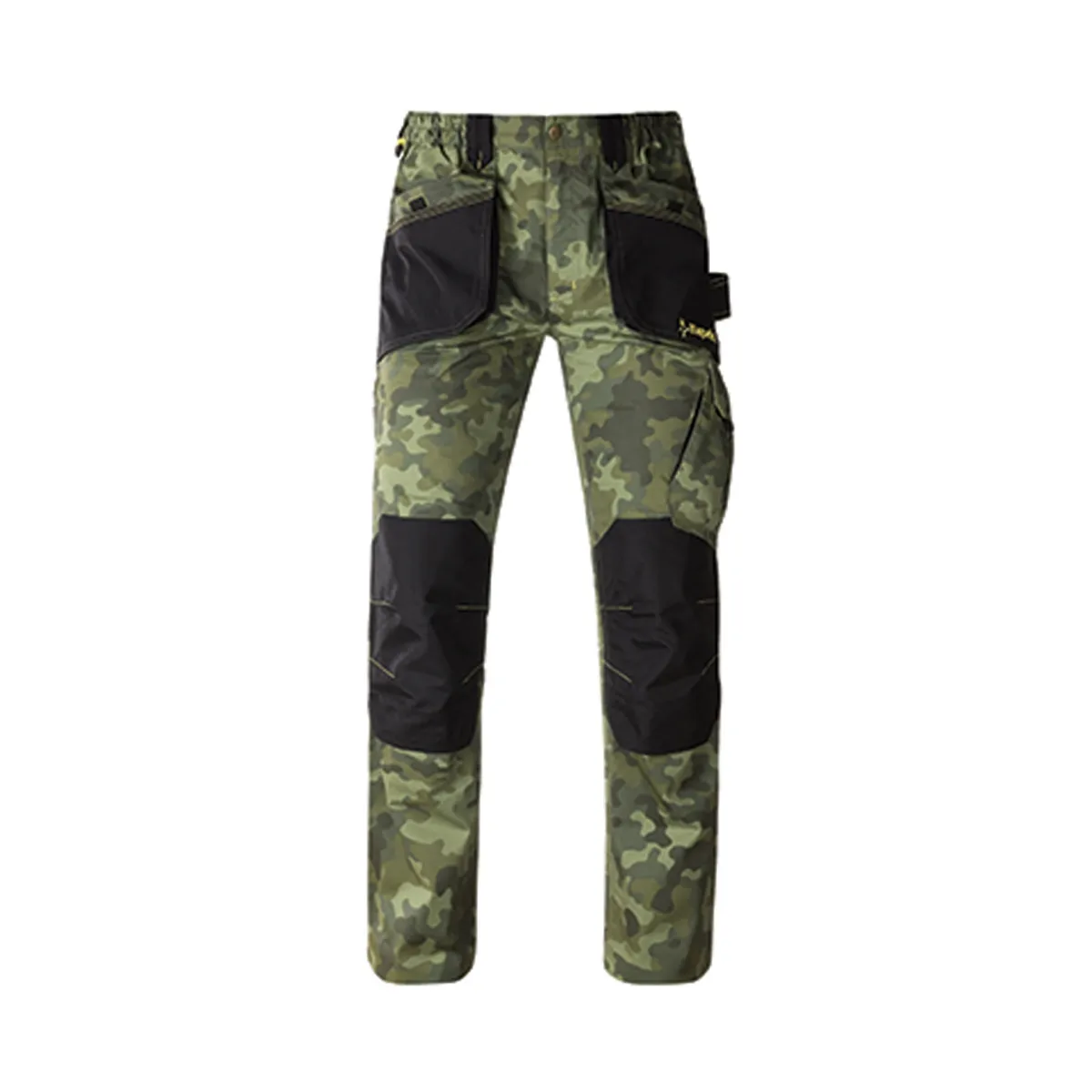 Radne pantalone Slick vel. M 260g/m2 maskirno zelene Kapriol