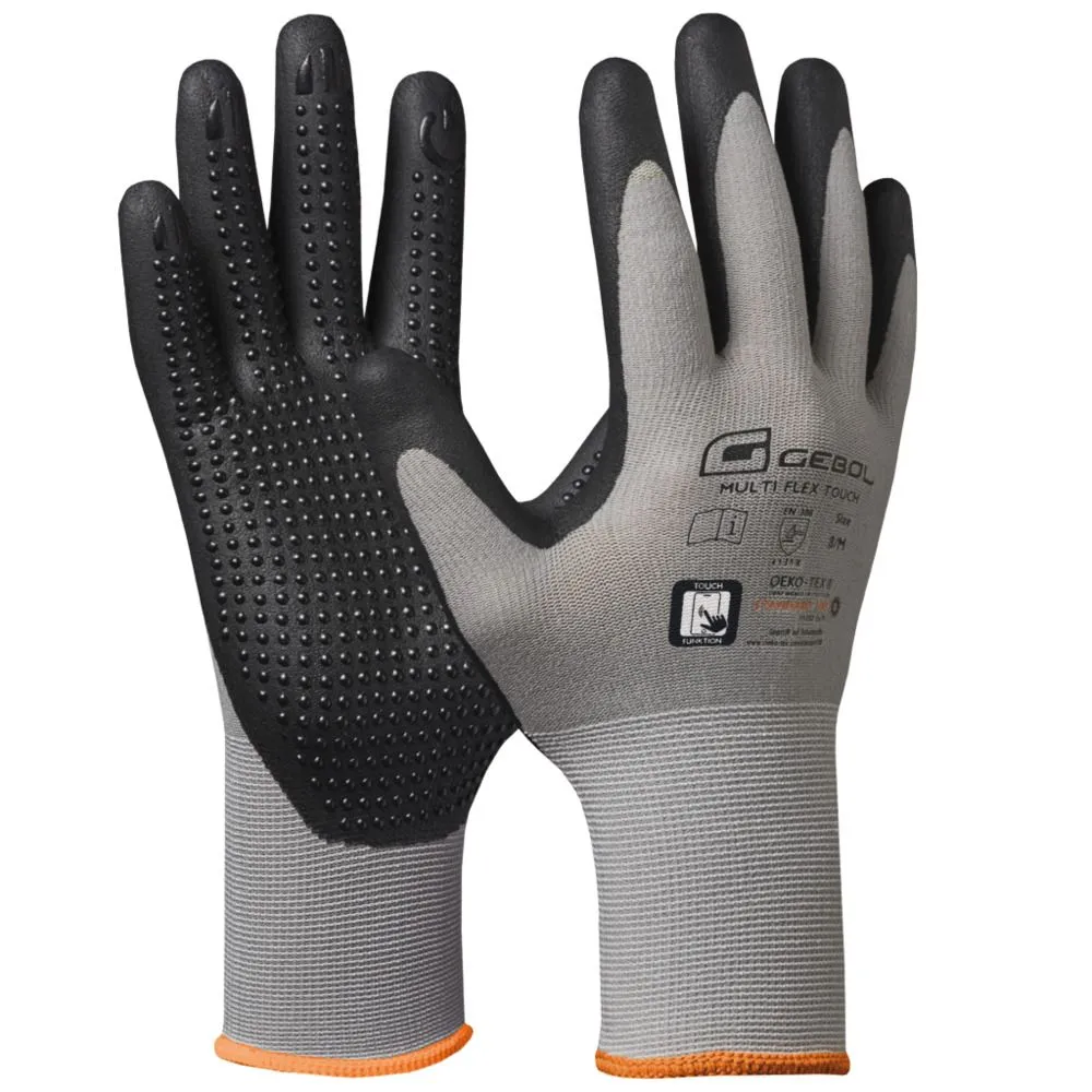 Radne rukavice Profi Multi Flex Cool Touch vel. 11 plave/crne Gebol