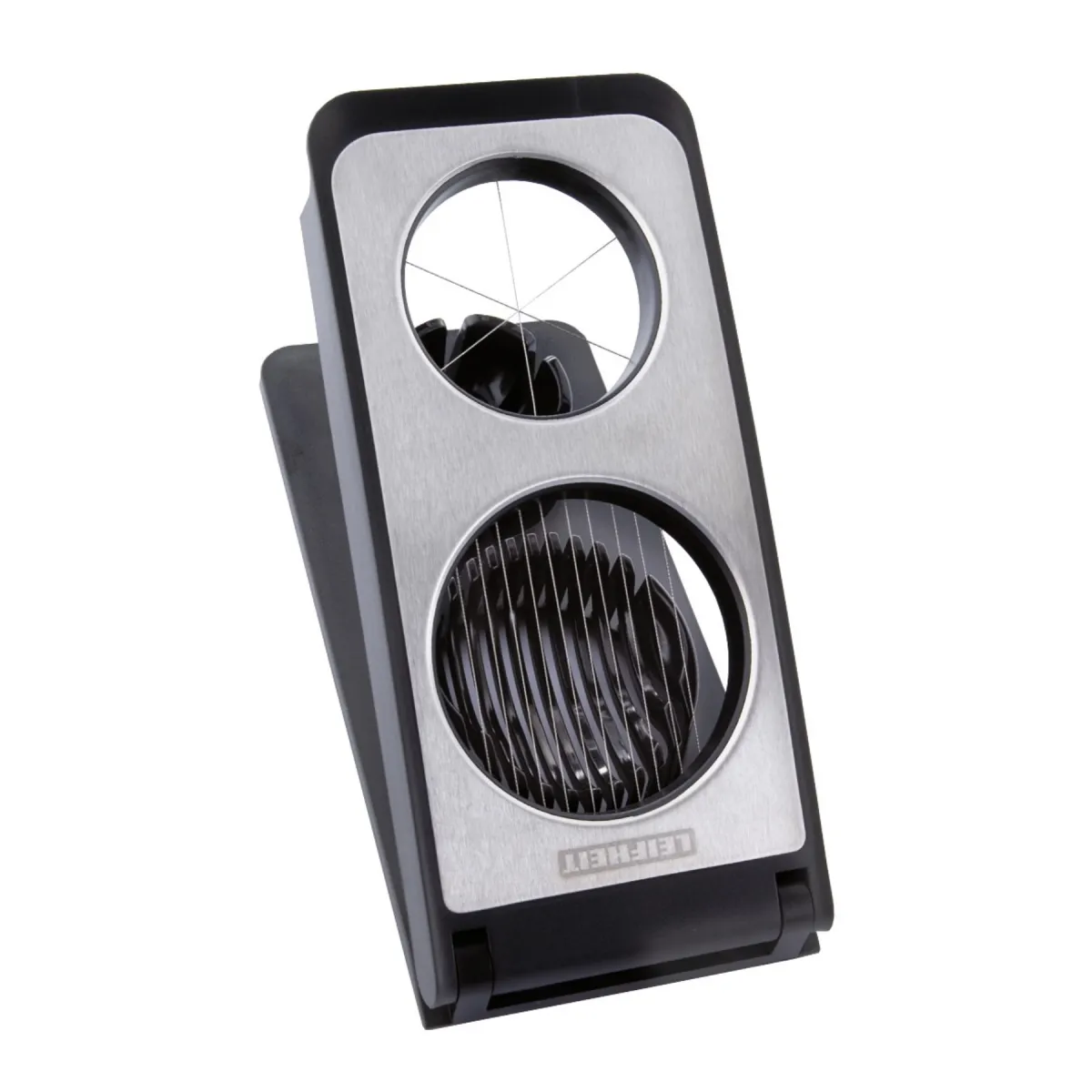 Rezač za jaja Combi ProLine 3u1 crni/inoks 14x4x24,5cm Leifheit