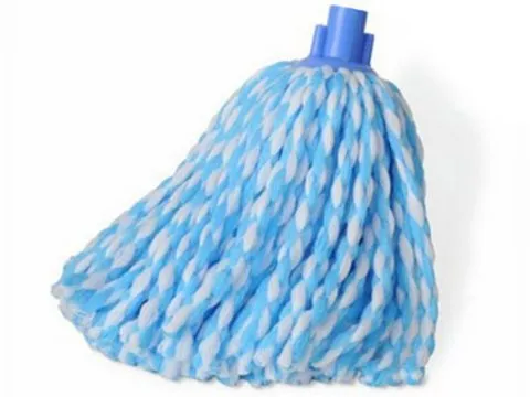 Rezervna glava za mop Duo Mop plavo-bela Spontex