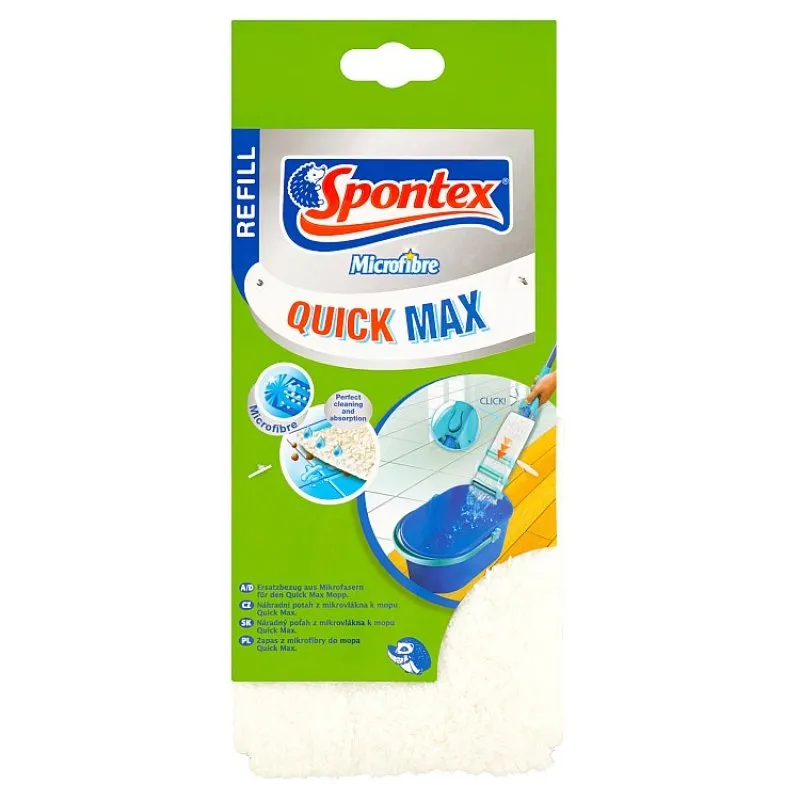 Rezervna navlaka za džoger Quick Max bela Spontex