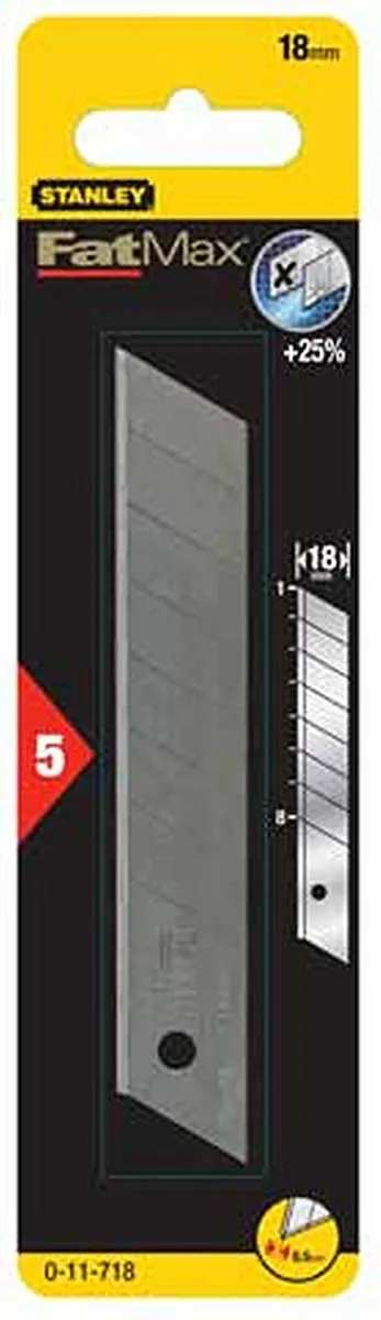 Rezervni nožići za skalpel 18mm FatMax 5/1 Stanley
