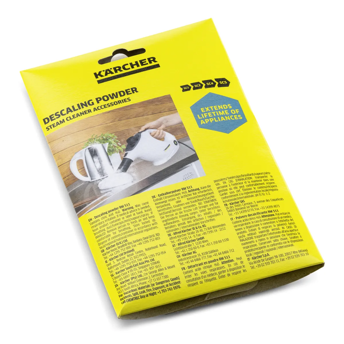 RM 511 Sredstvo za uklanjanje kamenca 6x17g Karcher