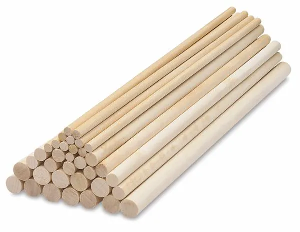 RO6B Drvena tipla fi 6mm 100cm Jewe