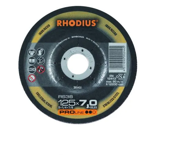 RS38 Brus za inoks 115x7x22 PRO Rhodius
