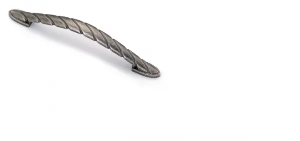 Ručica za nam. SPIRAL 128mm rustik kalaj Estamp