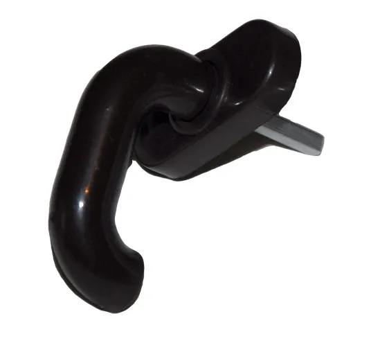 Ručica za prozor R-2 braon pvc Bamit