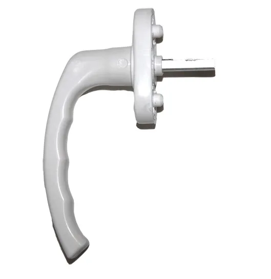 Ručica za prozor R-6 bela pvc Bamit