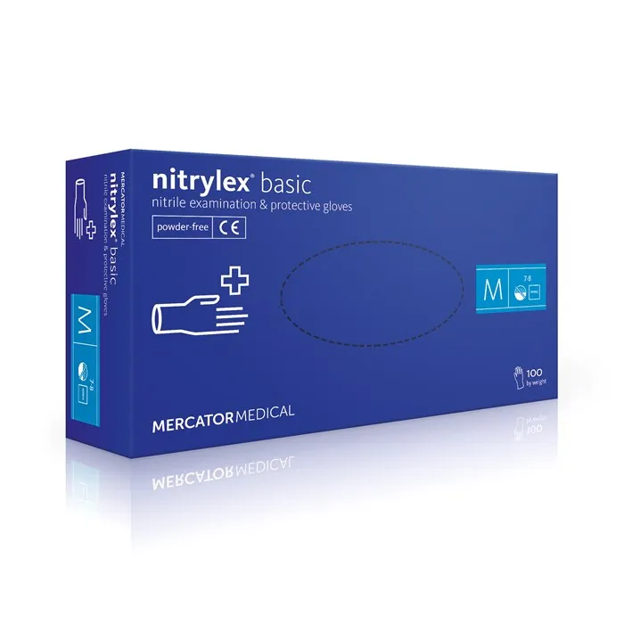 Rukavica za jednokr.upotrbu vel. M nitril 100/1 Nitrylex
