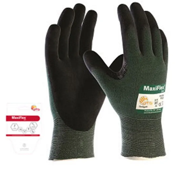 Rukavice MaxiFlex Cut vel. 10 crno-zelene ATG