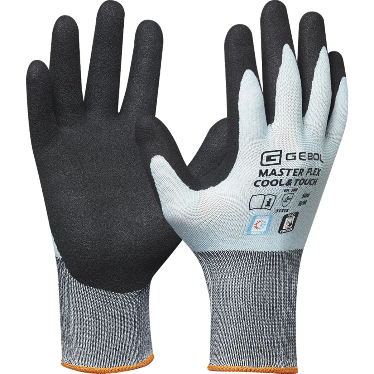Rukavice Profi Master Flex Cool Touch vel. 10 plavo/crne Gebol
