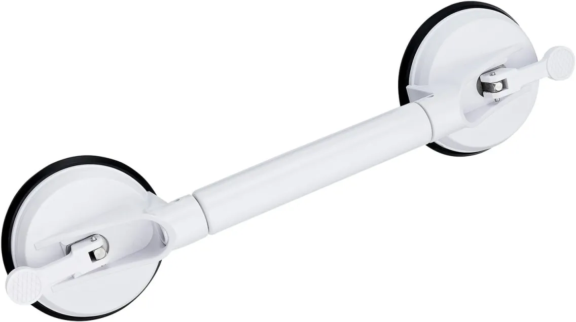 Rukohvat za kadu teleskopski 44.5-57.5cm pvc beli Ridder
