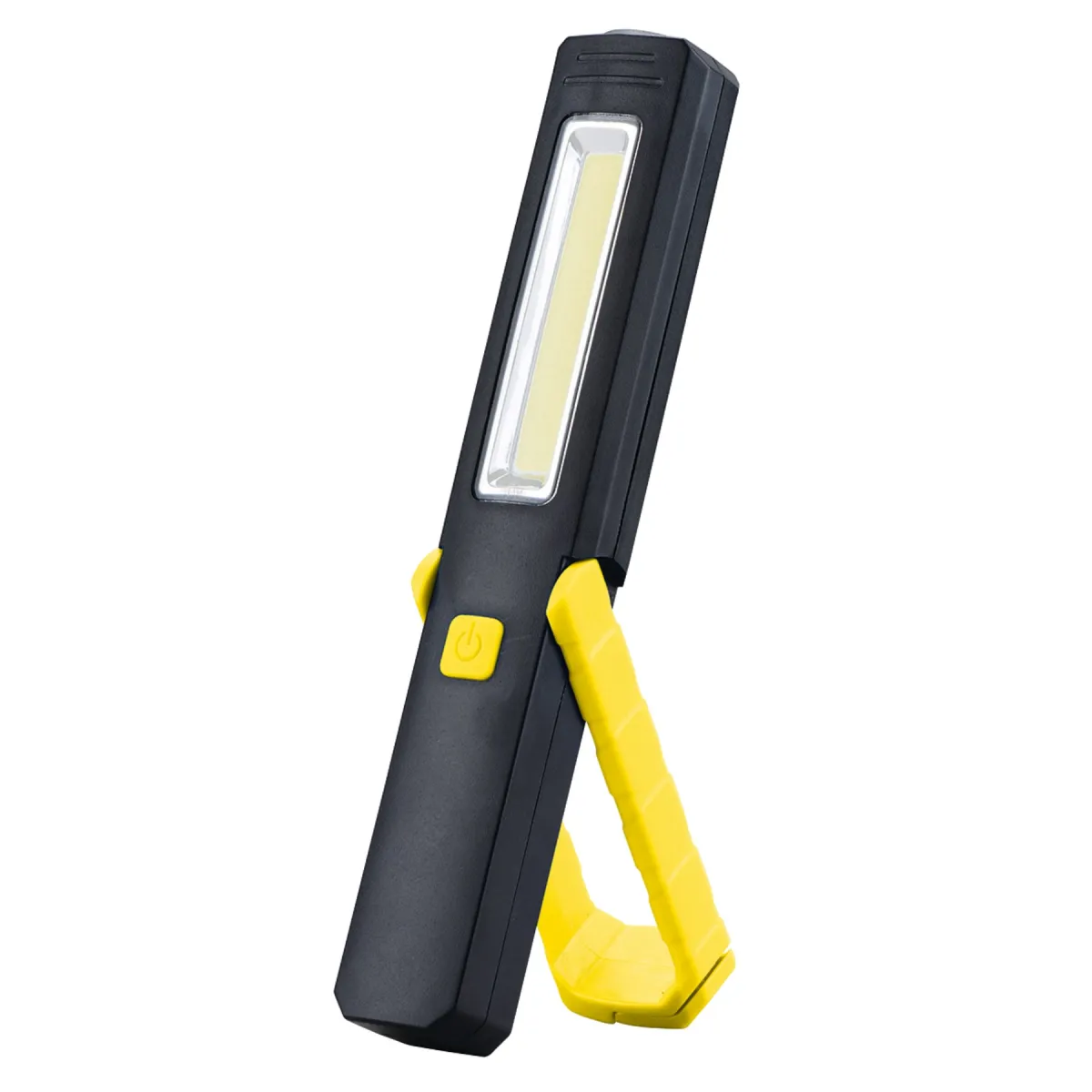 Ručna lampa 3W+1W COB crno-žuta AHS