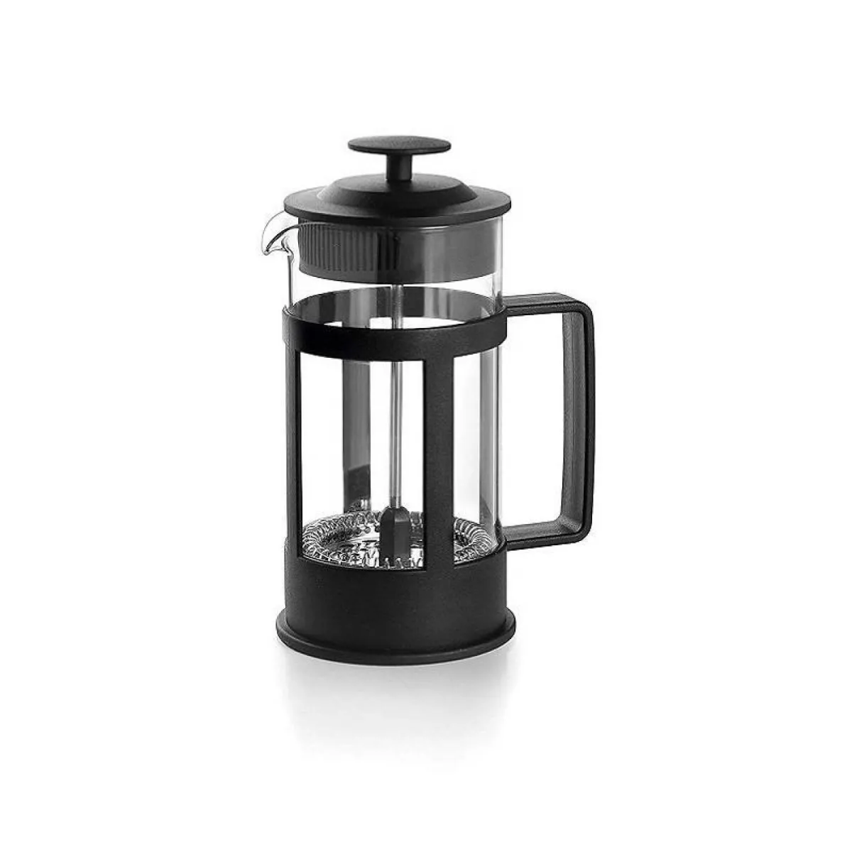 Ručni aparat za pripremu kafe 800ml transp./crni Lacor