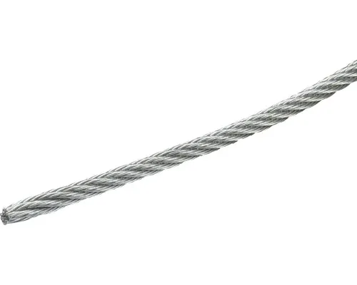Sajla 2,0mm EN 12385-4 celik cinkovani 10m Potz&Sand