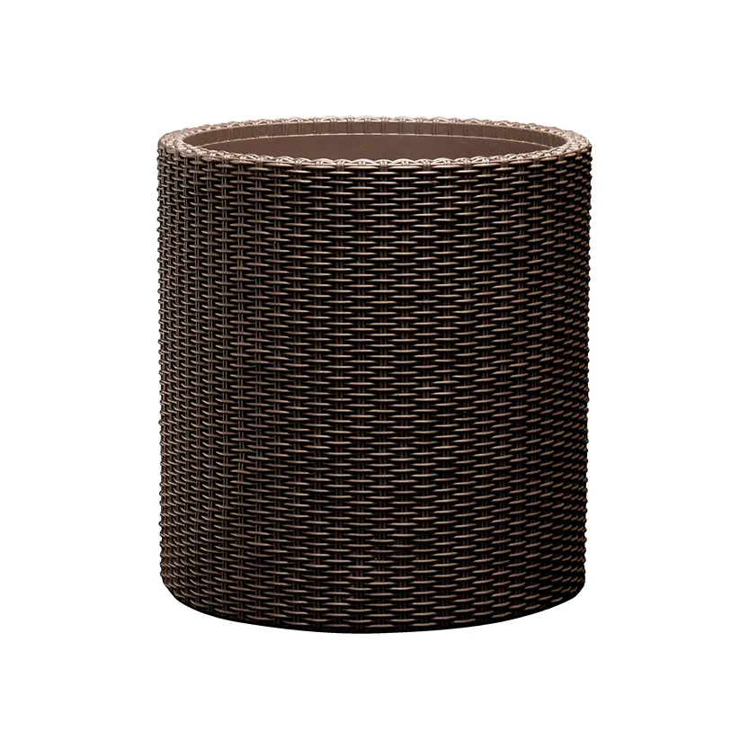 Saksija za cveće Cylinder S 28x28x28.3cm braon Keter