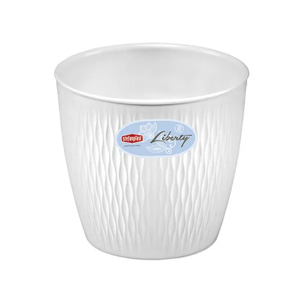 Saksija za cveće Liberty 8.5l bela
