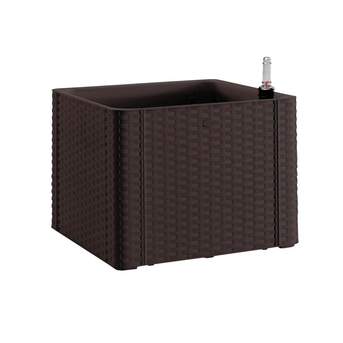 Saksija za cveće Natural Deluxe 35l braon Stefanplast