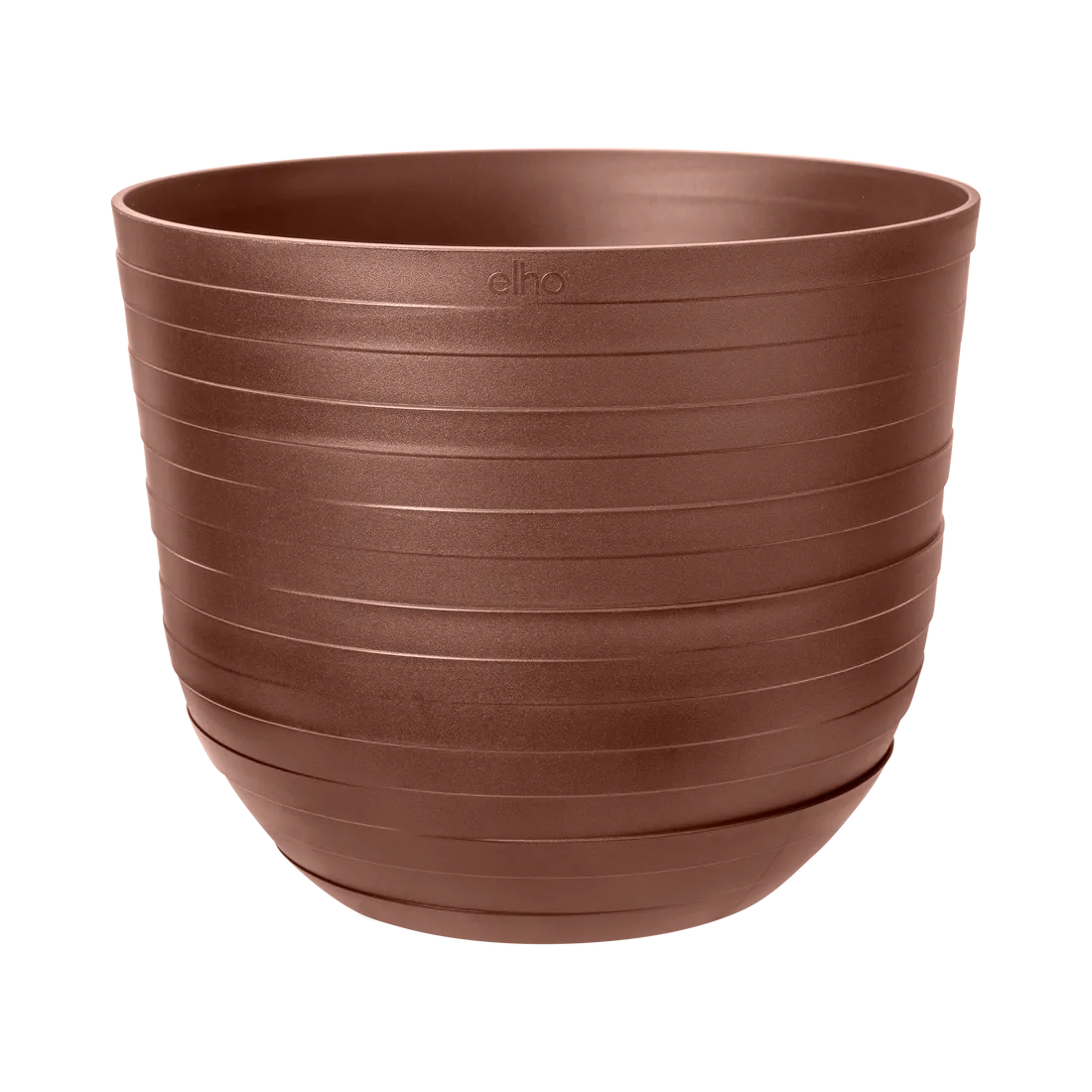 Saksija za cvijeće Fuente Rings fi 38x31.4cm braon Elho
