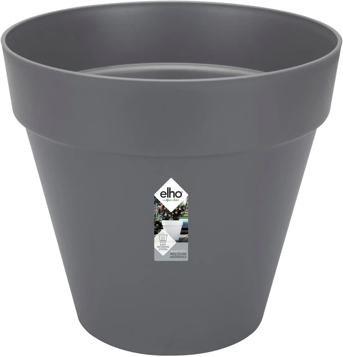 Saksija za cvijeće Loft urban fi 40x35.3cm antracit Elho