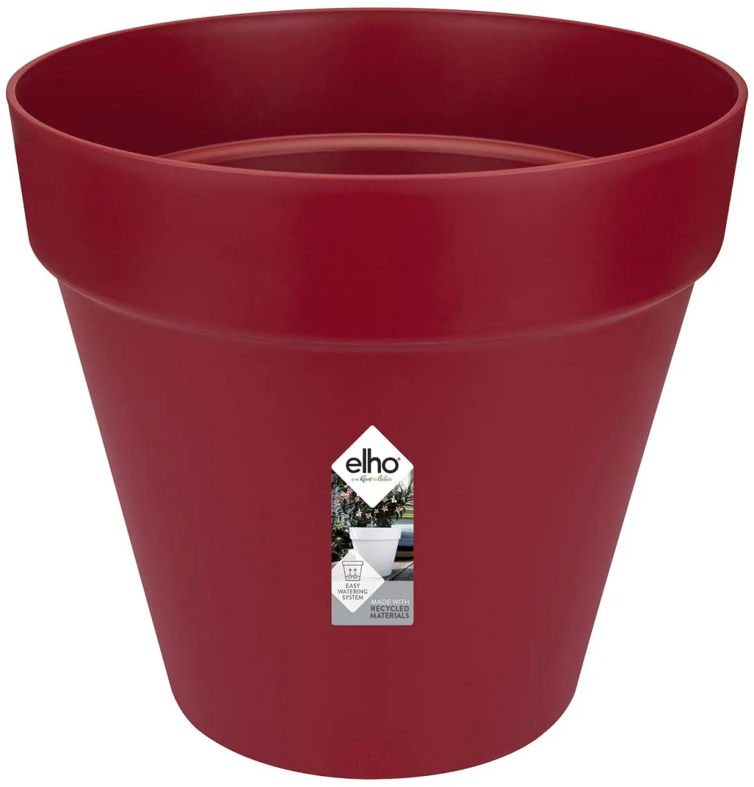 Saksija za cvijeće Loft urban fi 40x35.3cm crvena Elho