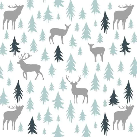 Salvete Earth Xmas 33x33cm troslojne 20/1 Paper+Design
