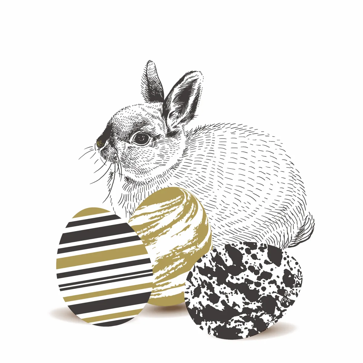Salvete Easter 33x33cm troslojne 20/1 Paper+Design