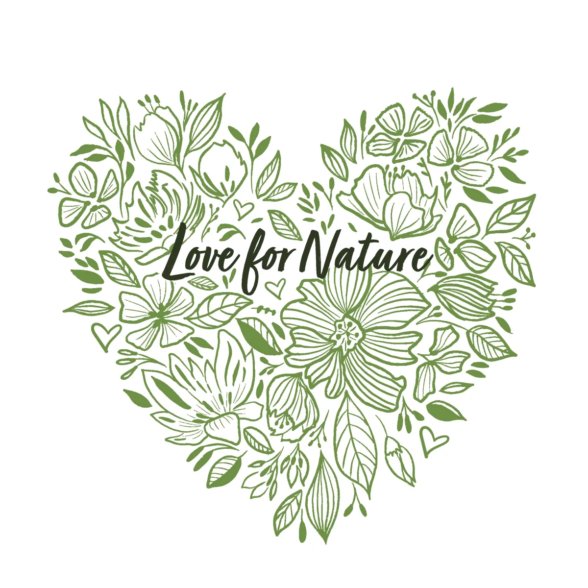 Salvete Love for Nature 33x33cm troslojne 20/1 PaperDesign