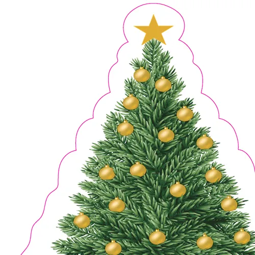 Salvete Tree charm 12/1 Paper+Design