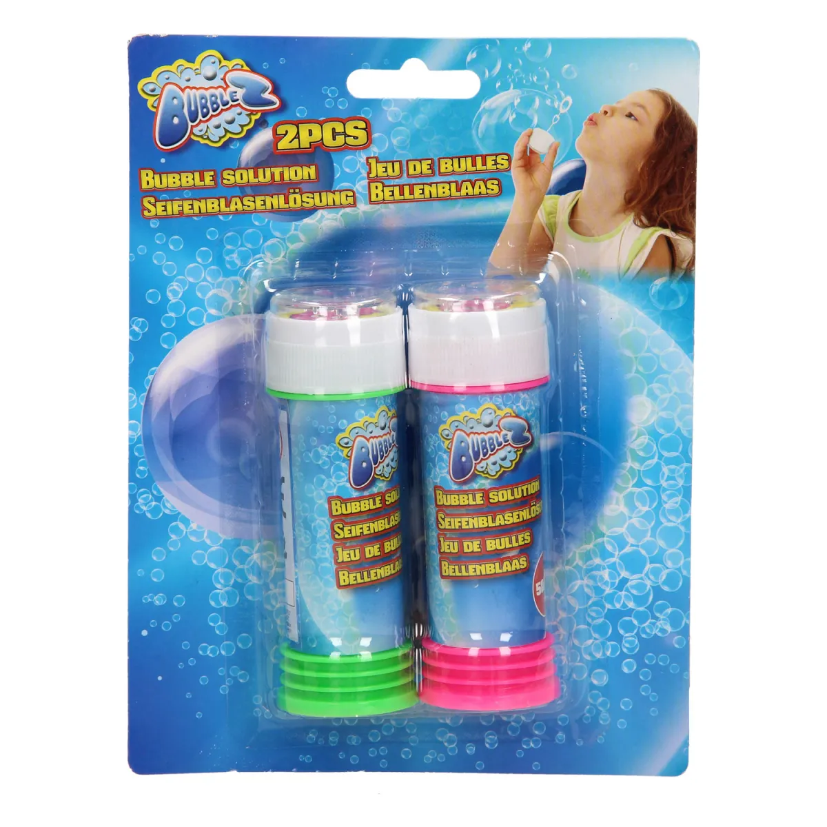 Sapunica za pravljenje balončića 2x50ml Bubblez
