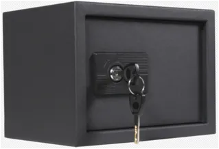 Sef ugradni na ključ 170x230x170mm 17CK crni SafeX