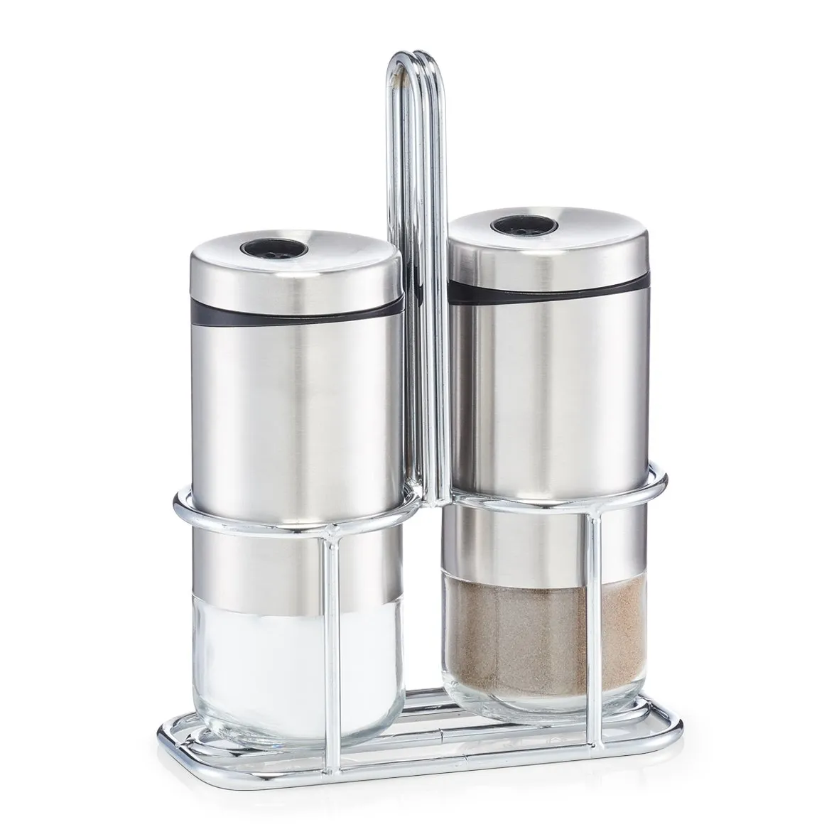Set doza za so i biber 12x6x16 cm na stalku Zeller