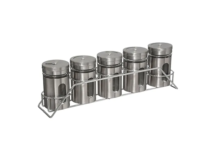 Set dozera za začine 5/1 na metalnom stalku 5five