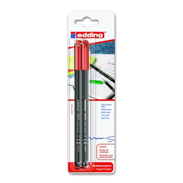 Set flomastera 1mm 1200/2 crvenih 2/1