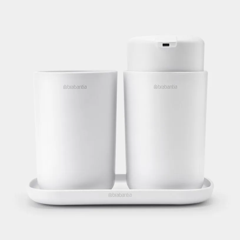 Set galanterije za kupatilo ReNew 3/1 beli Brabantia