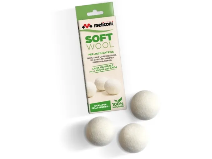 Set kuglica za maš. za sušenje veša Soft Wool fi 7cm 3/1 Meliconi