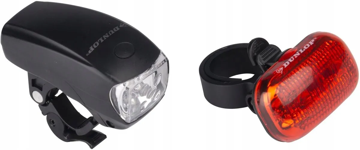 Set Led svetala za biciklo 2/1 Dunlop