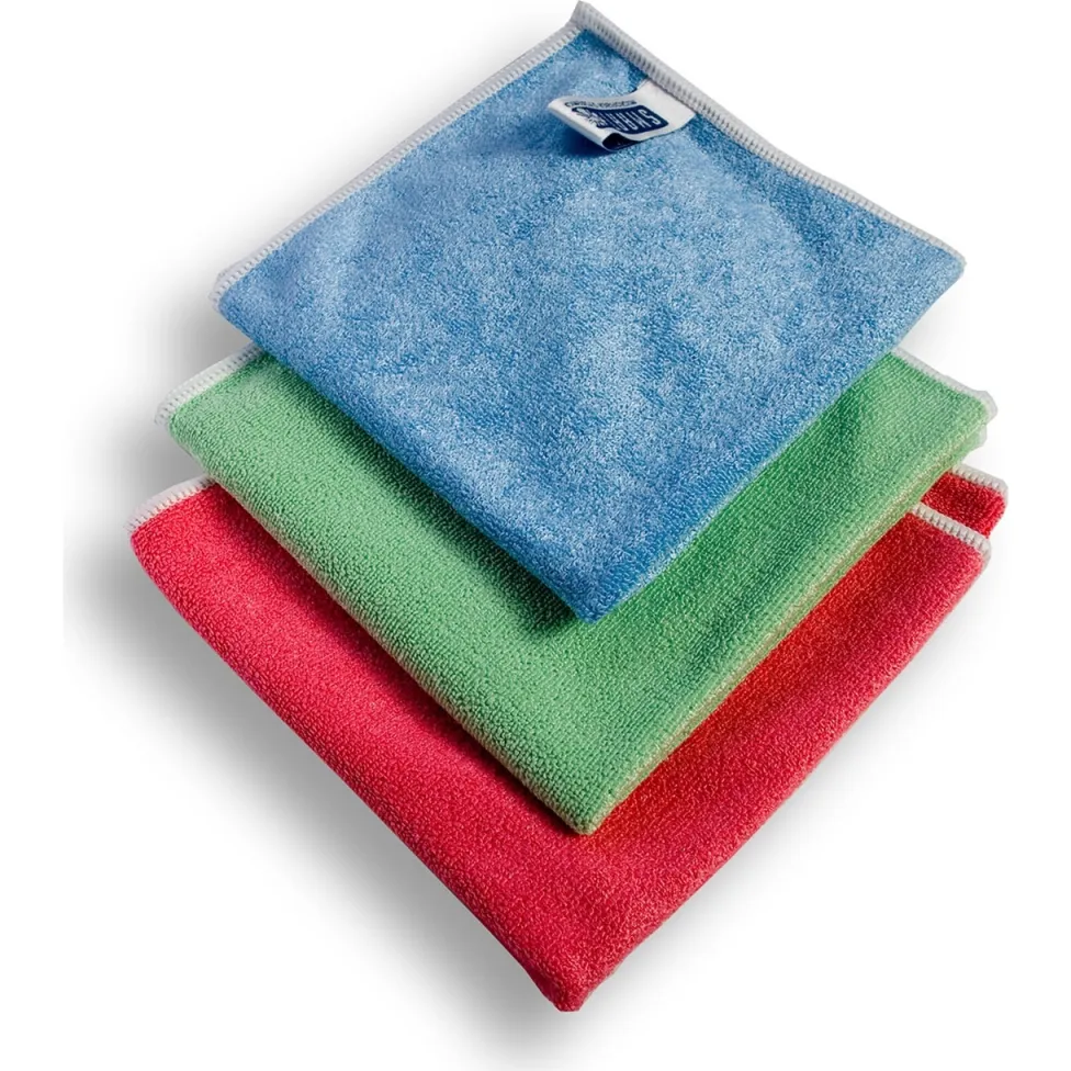Set mikrofiber krpa za čišćenje 3/1 plava/zelena/crvena Smart