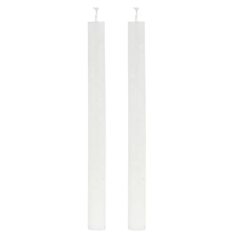 Set novog. ukrasnih sveća 25cm 2/1 bele Atmosphera