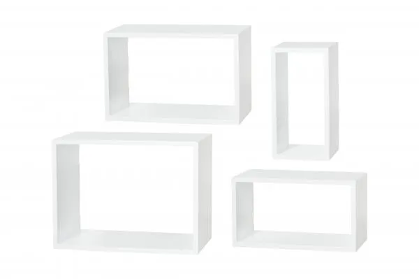 Set polica 4/1 Windows 400x300x225mm bela Dolle