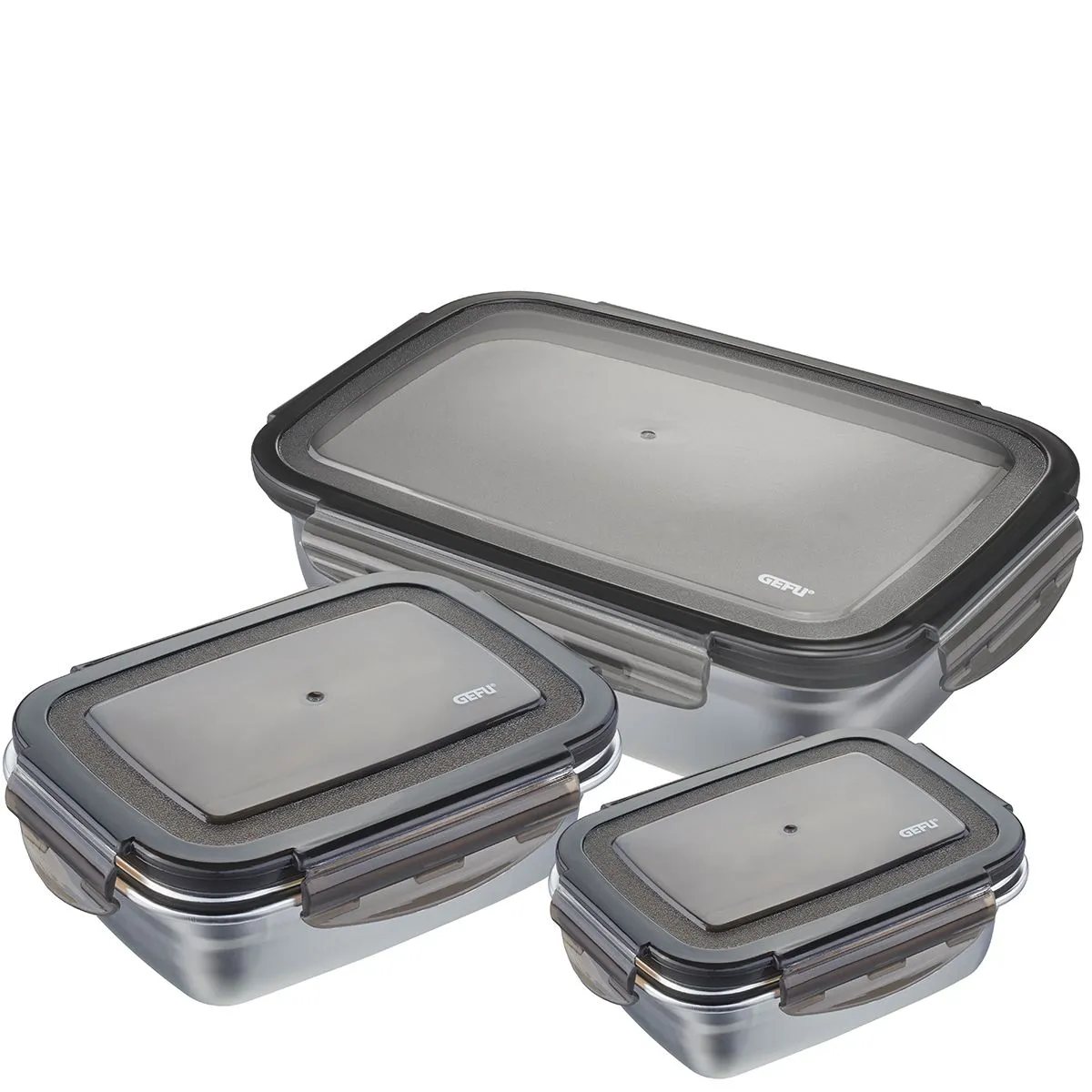 Set posuda za odlaganje hrane Preppo 3/1 sa poklopcima Gefu