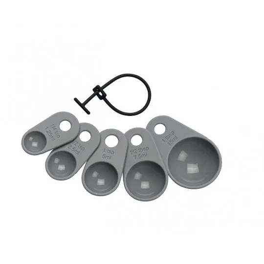 Set silikonskih merica sivih 5/1 Lurch