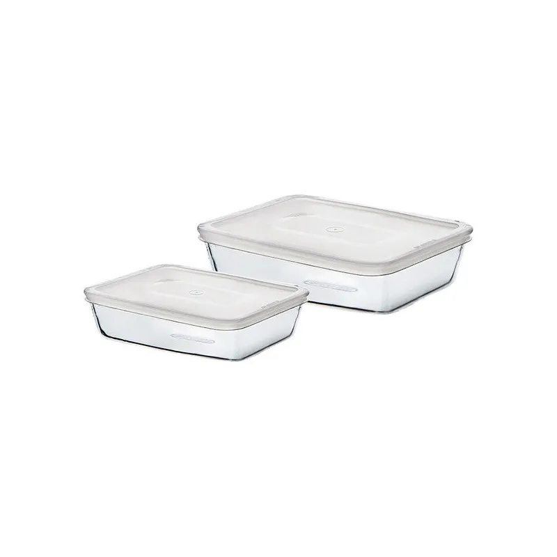 Set vatrost.posuda Cook&Freeze 22x17/25x19cm sa pvc pokl.Pyrex